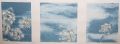 OMBELLES -variations japonisantes -bleu- - Où le végétal...